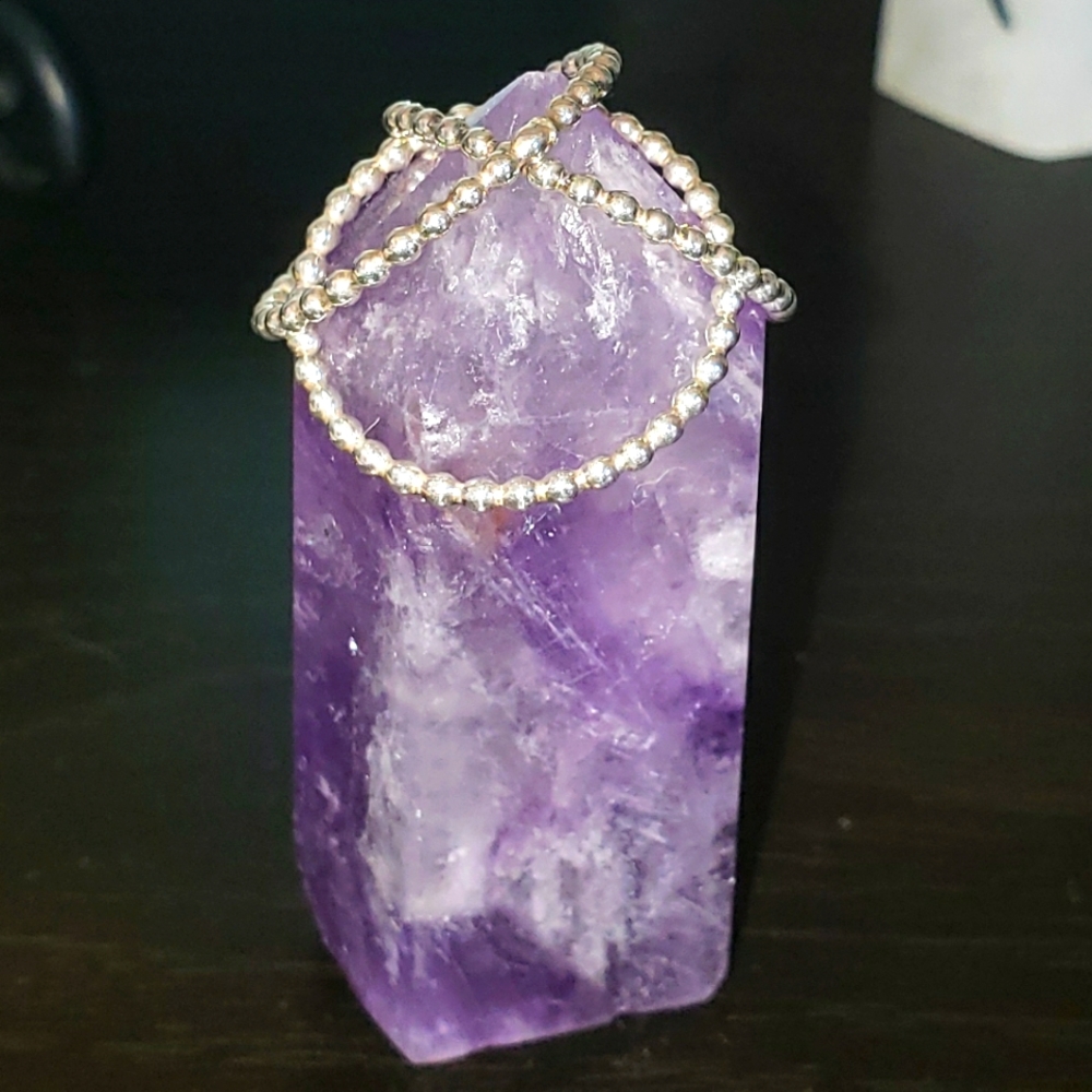 Set of 3 Sterling silver stackable rings